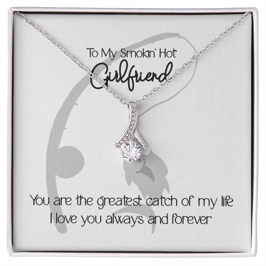 Smokin' Hot Fishing Girlfriend Necklace